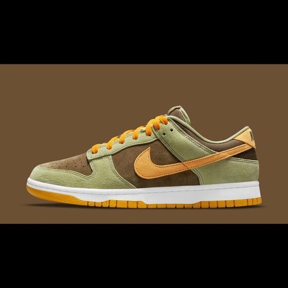Brand New Nike Dunk Low Dusty Olive Size 14 Shoes main image 4